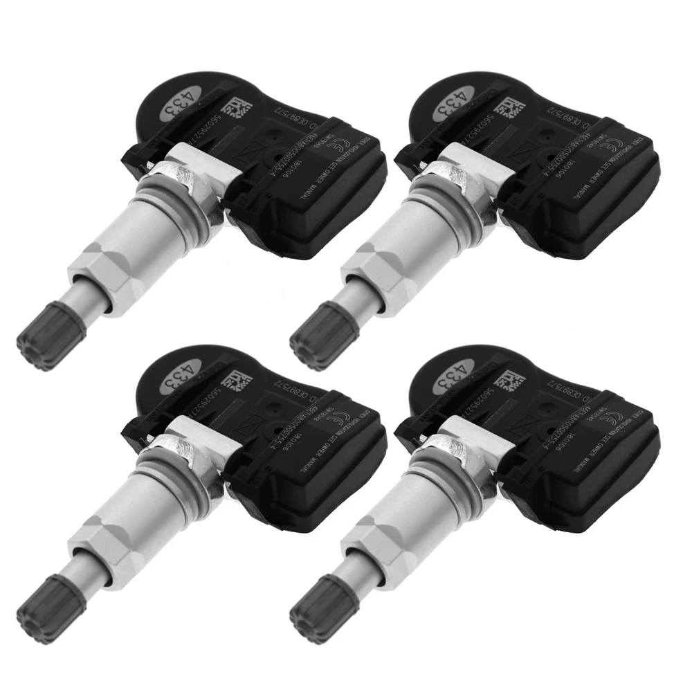 4PCS Tire Pressure Monitoring System Sensor 68001698AA TPMS For JEEP Cherokee(KK) Commander Grand Cherokee(WK) Wrangler(JK)