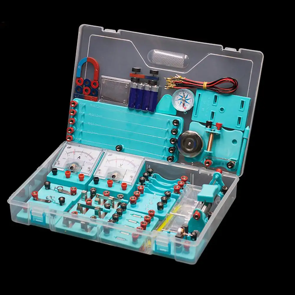 School Physics Labs Basic Electricity Discovery Circuit and Magnetism Experiment kits for Junior Senior High School