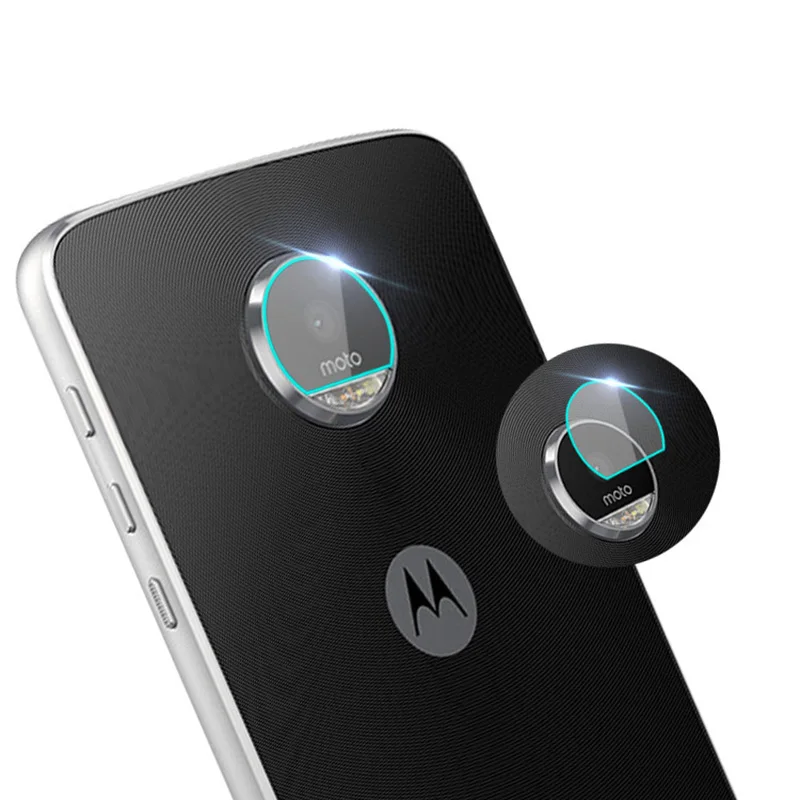 JGKK 2PCS For Motorola Moto Z Z2 Play Force G5 G5s G6 Plus X4 M Back Rear Camera Lens Soft Tempered Glass Screen Protector Film