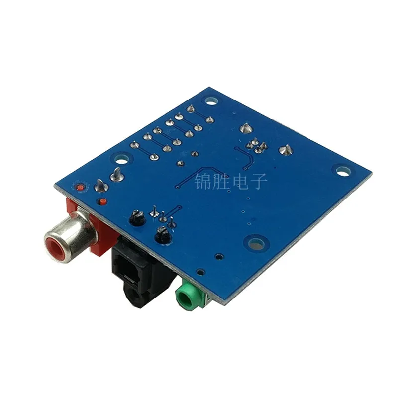 مدخل USB محوري الألياف البصرية كارت صوت عالي الدقة فك PCM2704 USB بطاقة الصوت DAC فك 5 فولت امدادات الطاقة