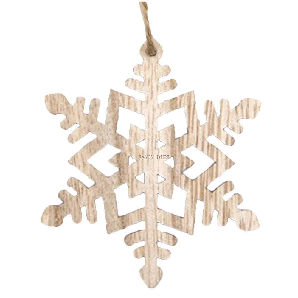 

2021 New Christmas decoration snowflake Cutting Dies Wooden Suitable for Common Die Cutting Machines on the Market