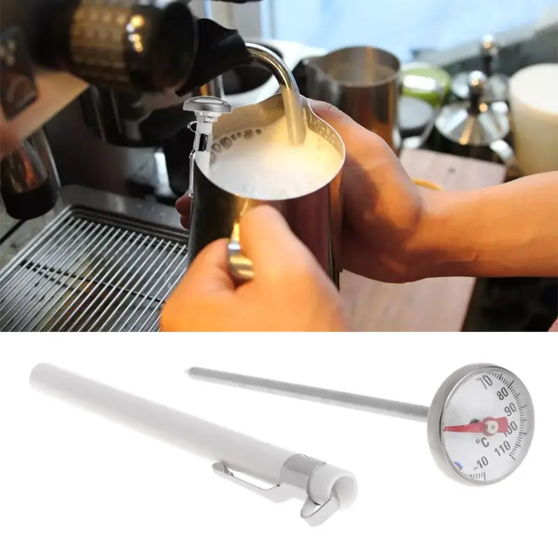 Milk Coffee BBQ Thermometer Stainless Steel Home Kitchen Probe Useful Wholesalse
