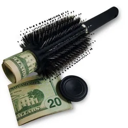 Brush Safe Hair Brush Secret Stash Box Hidden Secret Storage Box key safe box Hollow hair comb Hide Money Home Secret Stash Box