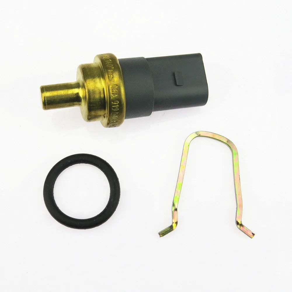 SCJYRXS  2-Pin Coolant Water Temperature Sensor Switch 06A919501A For TT A4 A6 S6 Q3 Golf Bora Passat Beetle 06A 919 501 A