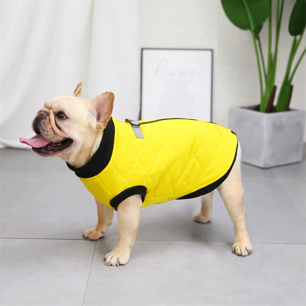 Warm Fleece Jacket for Dogs and Cats, Puppy Clothes, Bulldog Coat, Pug Costume, Poodle Jacket, Pet Vest for Dogs, Winter