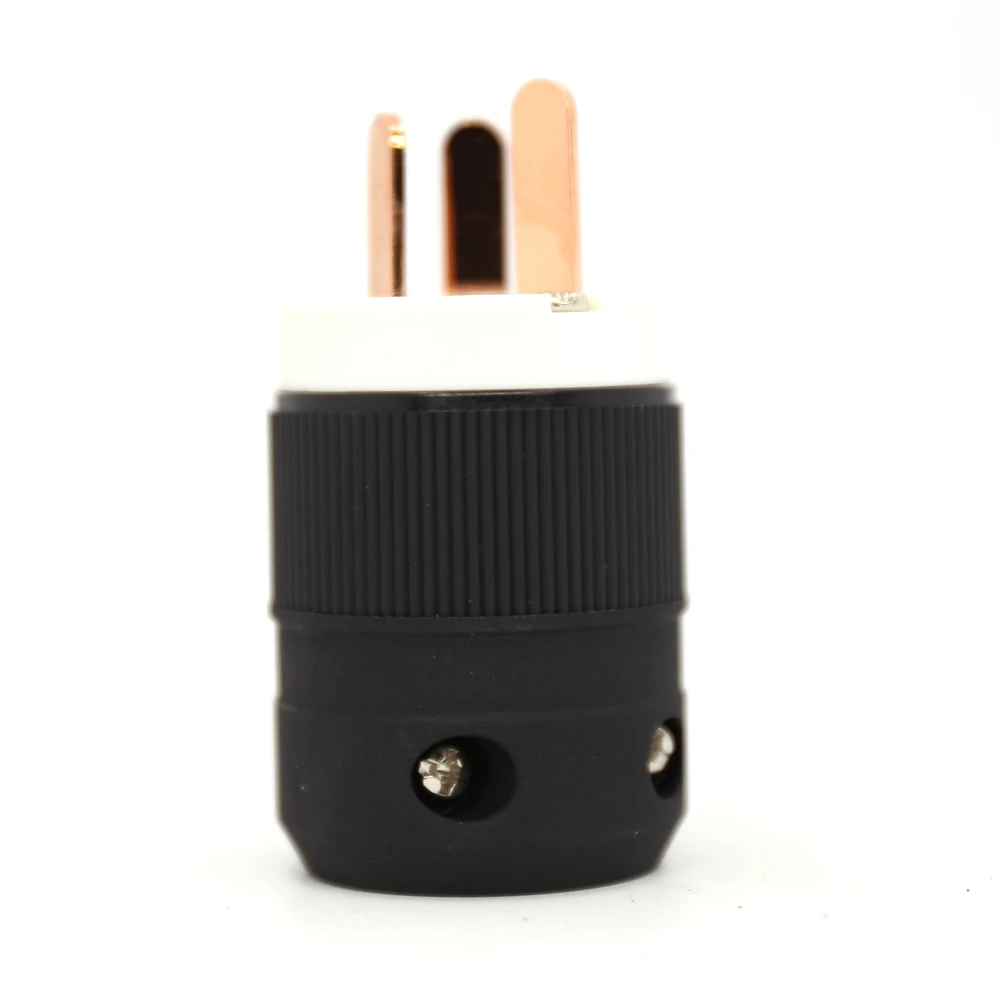 Australian CN Chinese   Pure Copper AU AC Electrical Power Plug DIY Power Cord Cable Plug HIFI