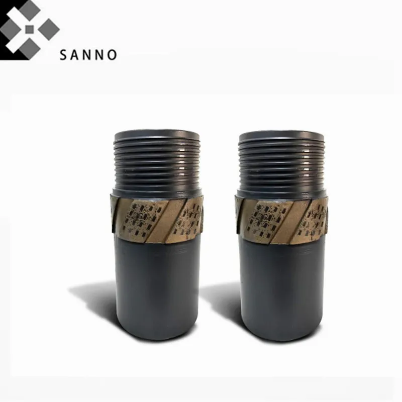 

Single thread Drill rod pipe 75 - 171mm diamond reaming shell drilling bit reamer connection core barrel and drill bit