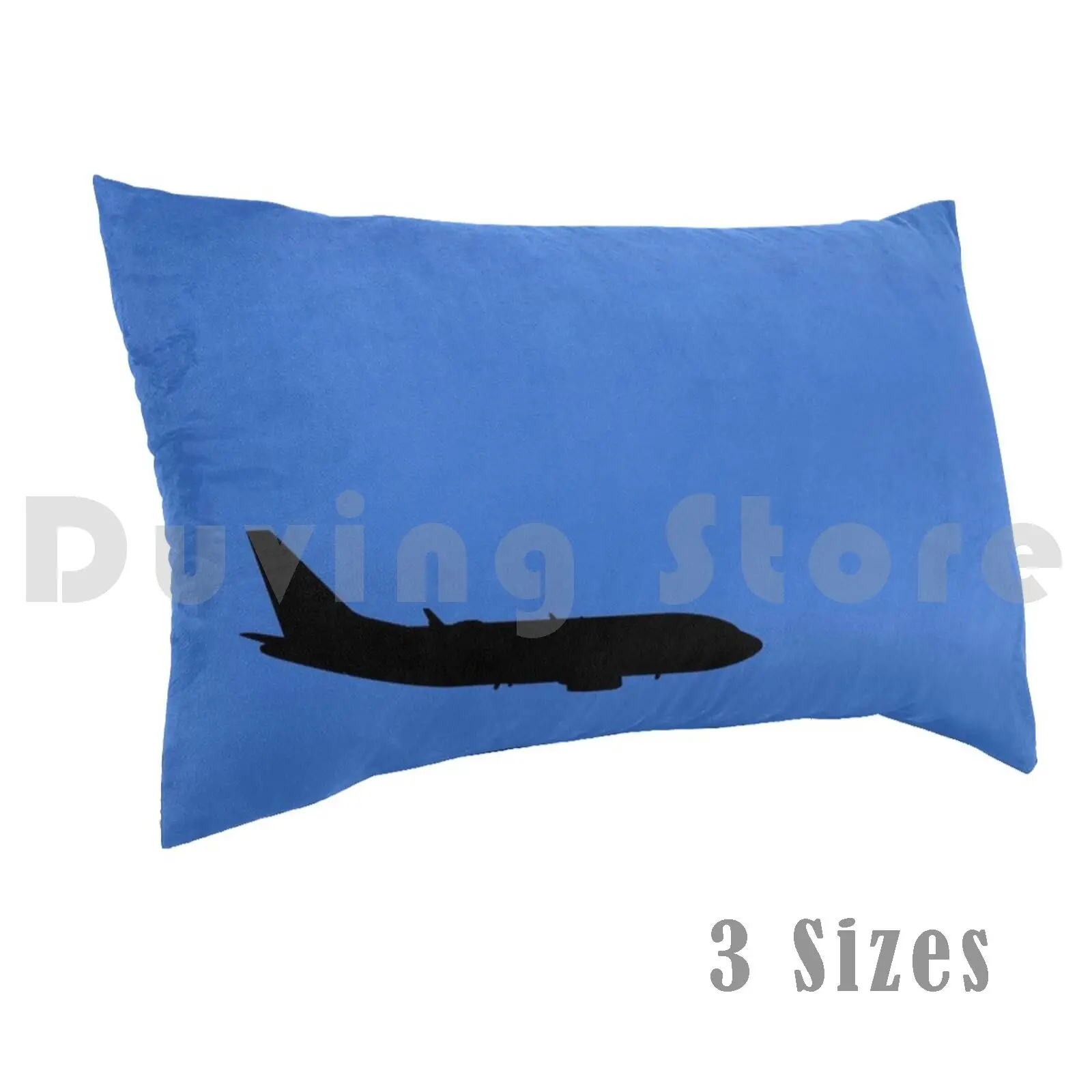 Boeing 737 Max-Jet Pillow Case DIY 50*70 Boeing 737 Max Boeing 737 Max 737 Jet Airplane Pilot Aviation Flying Fly