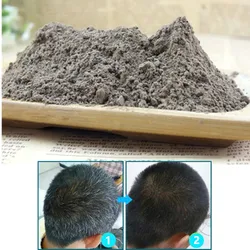 White Hair Turn Black Promote Hair Growth Alopecia Bald Cure Products Stop Hair Loss Polygonum Multiflorum Powder for Men Women