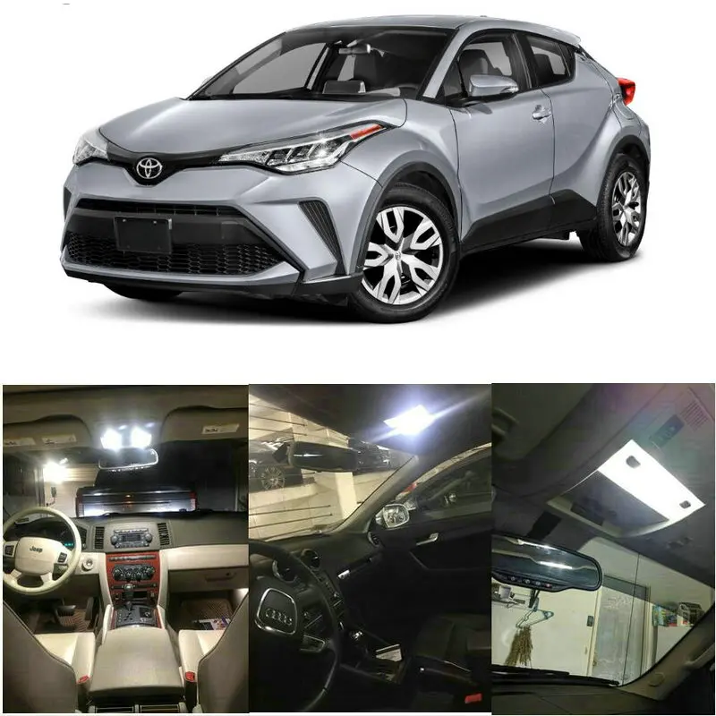 

LED Interior Car Lights For 2020 Toyota C-HR dome light vanity mirror light