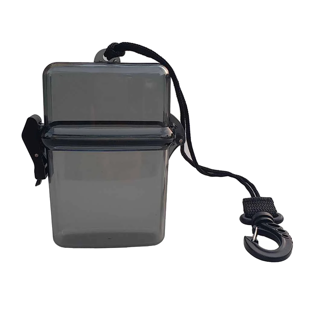 2Pcs Surf Scuba Diving Waterproof Dry Box Case for Money, ID Cards, License Keys for Swimming