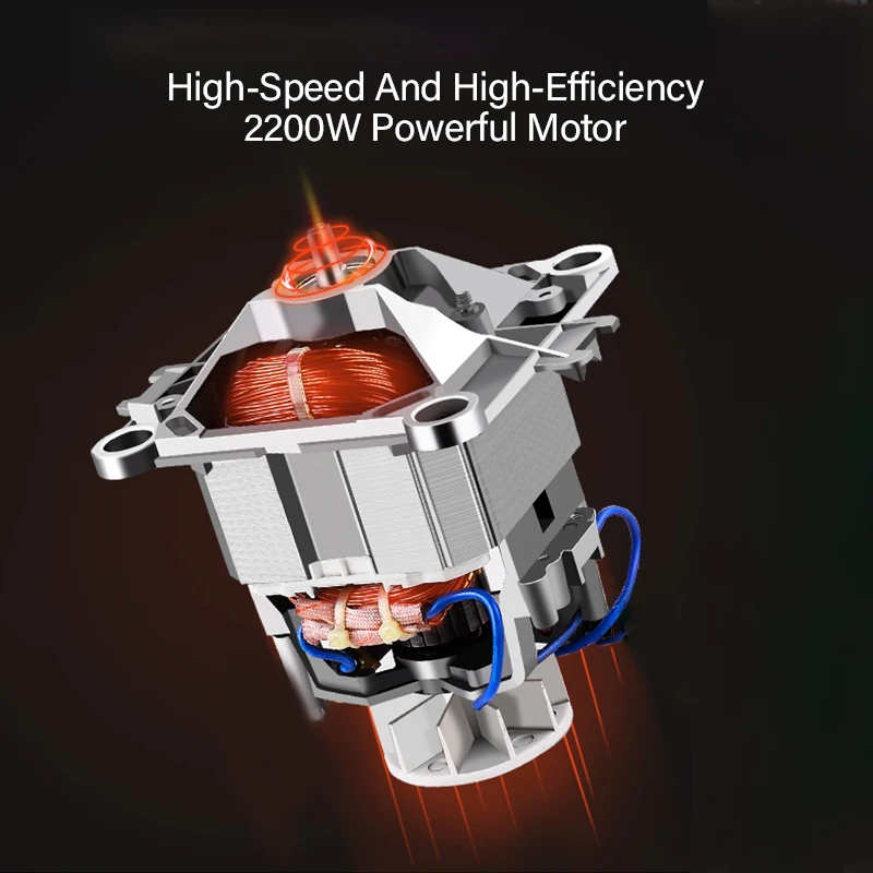 BioloMix 3HP 2200W Heavy Duty handlowy mieszalnik czasowy sokowirówka owoce robot kuchenny koktajle lodowe BPA bezpłatne 2L Jar