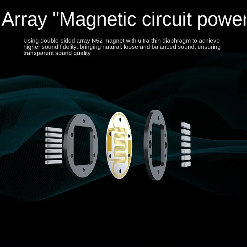 سماعة رأس مسطحة خالدة 7 هرتز داخل الأذن سماعات أذن سلكية مضخم صوت MMCX معدني عالي الدقة HiFi سماعة رأس للموسيقى كابل قابل للفصل 7 هرتز