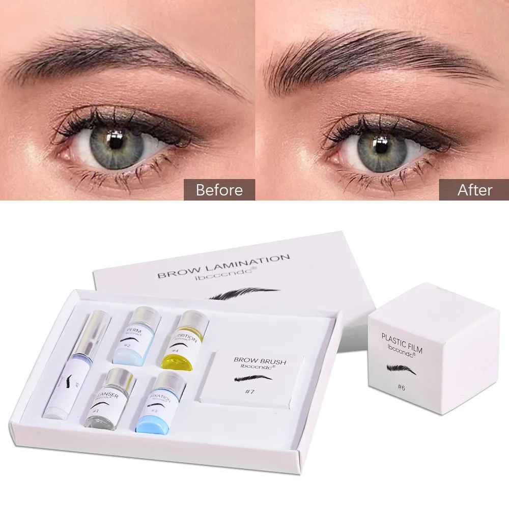 

1 Set Semi-pernament Brow Lift Kit Eyebrow Lamination Kit Styling Perming Setting Curling Brow Lash Lamination Eyebrow Lifting