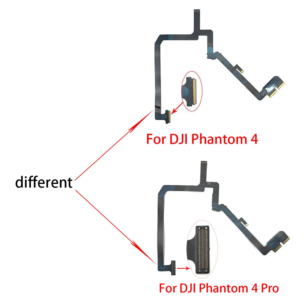 For DJI Phantom 4 / Phantom 4 Pro / Phantom 4 Pro 2.0 Ribbon Flat Cable Soft Flexible Wire Flex Cable Camera Gimbal Repairing