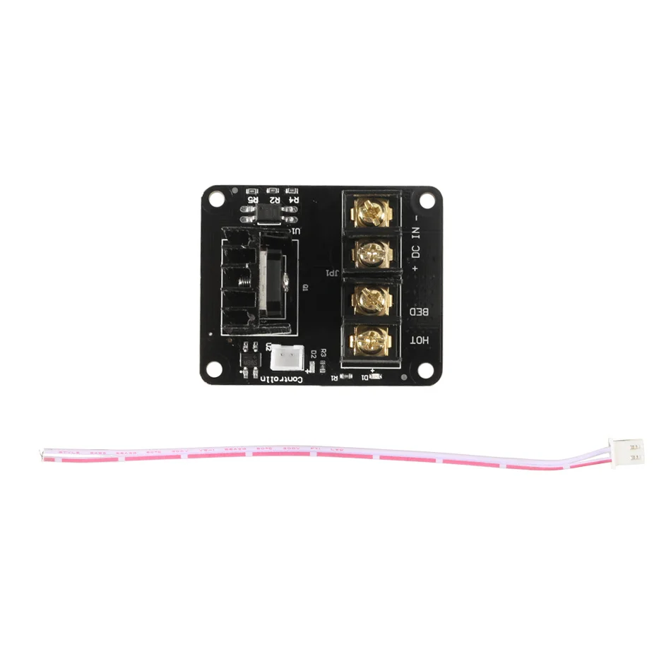 1PCS 30A Mos Tube Heat Bed Power Module scheda di espansione Mos Tube Hotend sostituzione con cavi per parti della stampante 3D