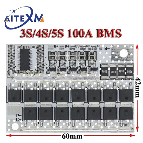 Li-ion Battery Protection Board 3S-5S AITEXM ROBOT