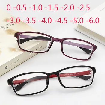 -0,5 -1,0 -1,5 -2,0 -2,5 do -6,0 Ultralekkie okulary dla krótkowzroczności TR90 Unisex