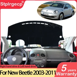 Per Volkswagen VW New Beetle 2003 ~ 2011 Beetle A5 Tappetino antiscivolo Cruscotto Copertura Pad Parasole Dash Zerbino Tappeto Accessori 2006 2008