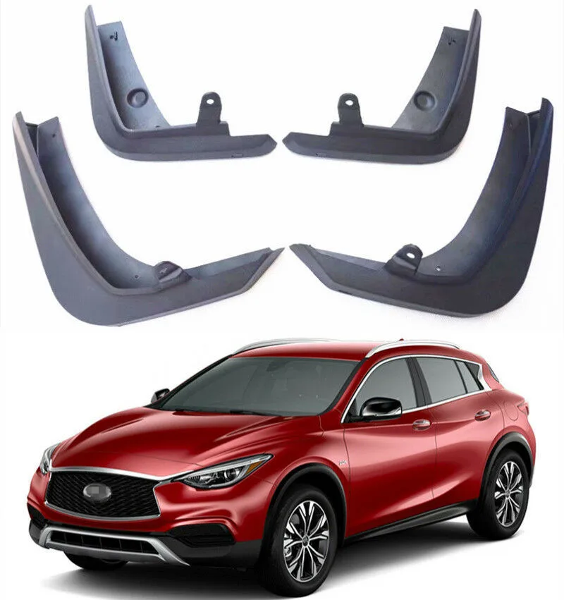 4x Car Tyre Mudguards Fenders for Infiniti QX30 2016 2017 - 2020 Mud flaps Mud Flaps Splash Guards Tire Fender Guard Accessories