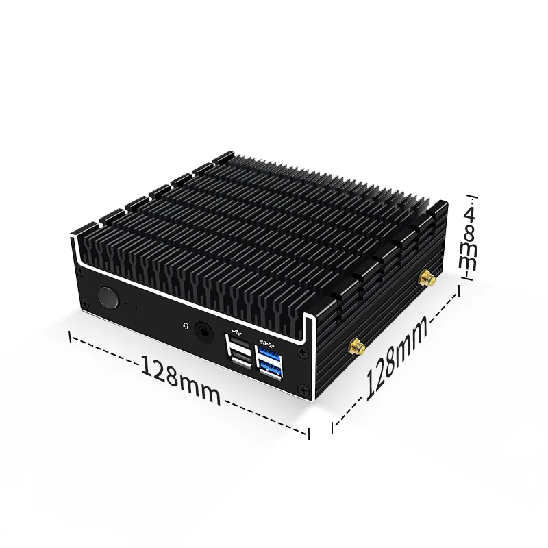 10th Gen Mini Pc Nuc In-Tel I5I7 Quad Core Fanless Host Industriële Computer Mac Win10 Linux Voor Gaming thuisgebruik