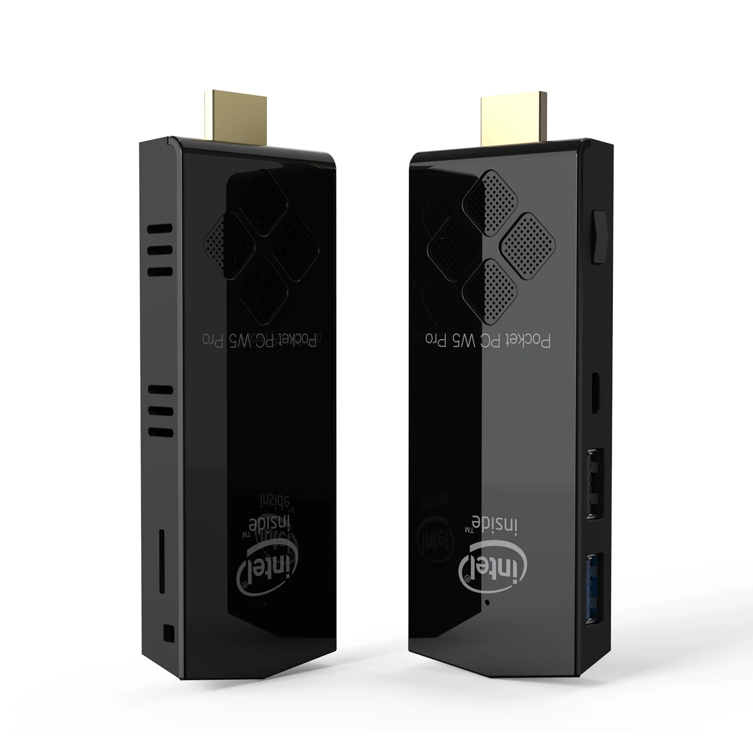 W5 PRO Mini PC Windows 10 лицензированный 8 ГБ/128 ГБ 4 ГБ/64 Гб Intel Z8350 Micro PC Compute Stick Quad Core 1,44 ГГц 2,4G & 5G WiFi BT4.2