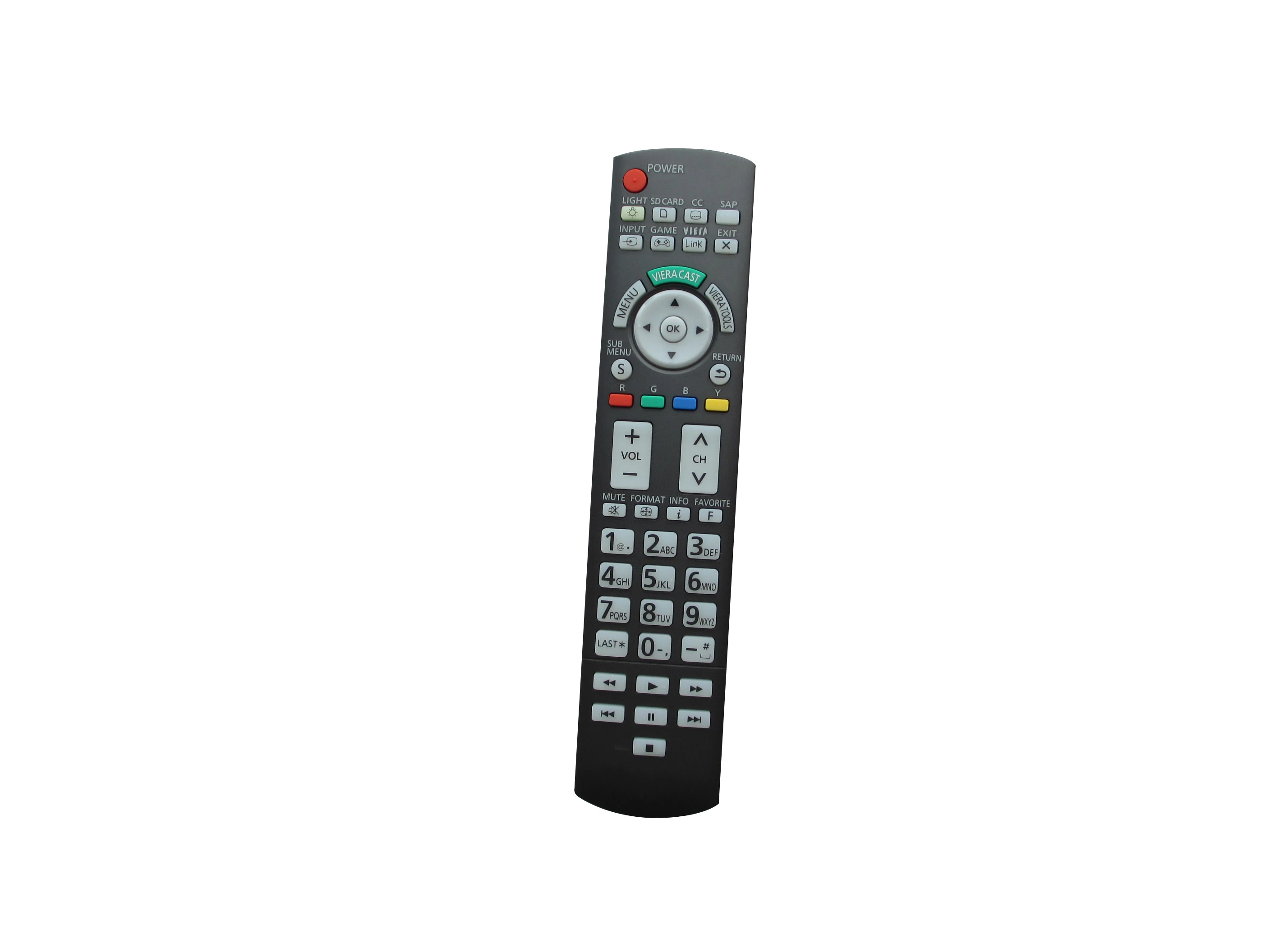 

Remote Control For Panasonic TX-P50GT50E TX-P50GT50B TX-L42ET50E TX-L42ET50Y TX-L47ET50B TX-L47ET50E LED Viera HDTV TV