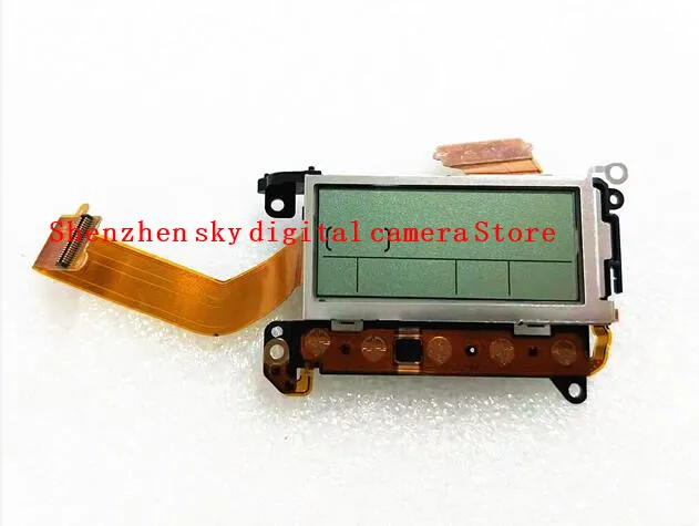 

6D top cover LCD screen group for canon 6D top LCD 6D display with flex SLR camera repair part free shipping