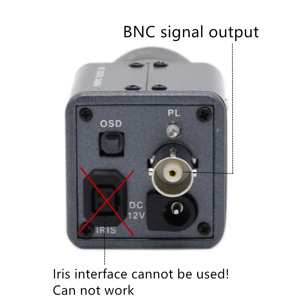 HQCAM AHD 5mp\\4mp 2mp Imx307 Imx327 0.001 Cvbs 5-50mm 5-100mm Manual Zoom Lens Starvis Industrial Cctv Camera Module Box Osd Utc