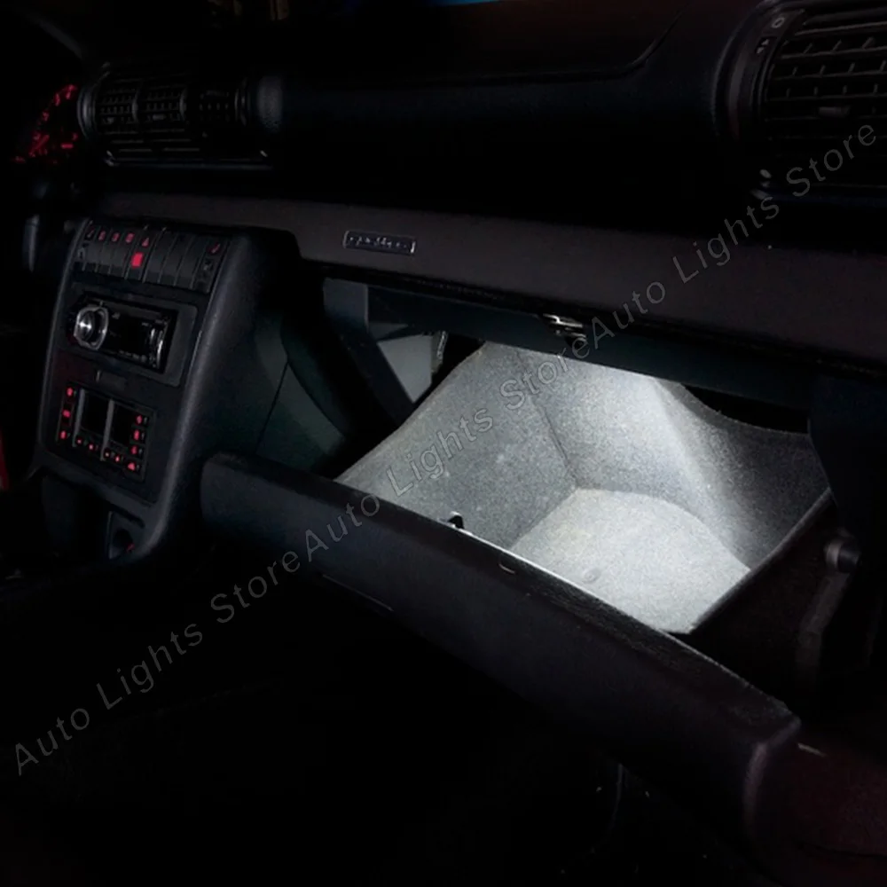 1PC LED Glove Box Light For VW Golf Variant Bettle Bora Caddy Touran Touareg High Brightness Interior Lights For Skoda Octivia