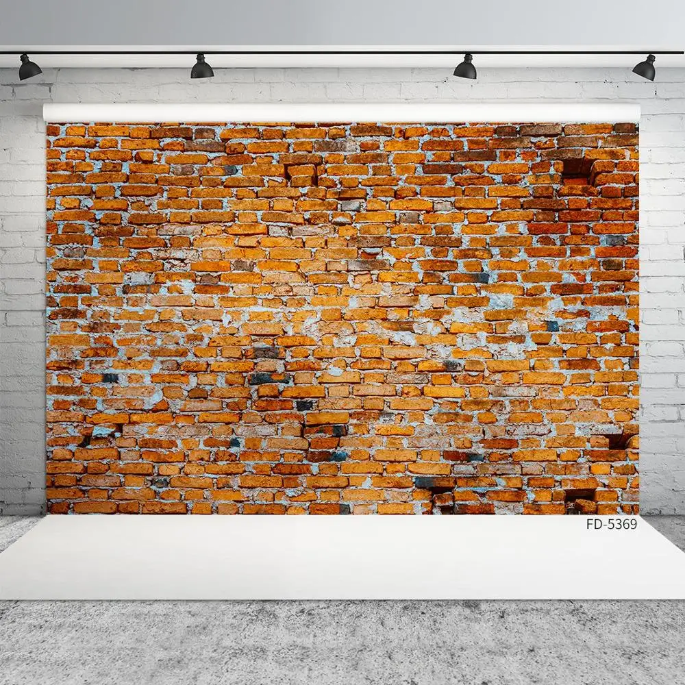 Foto Sfondo di Mattoni Della Parete Del Vinile Panno Photoshoot Scenografia per il Bambino Dei Bambini Ritratto Animali Giocattolo Photobooth Fotografia Puntelli