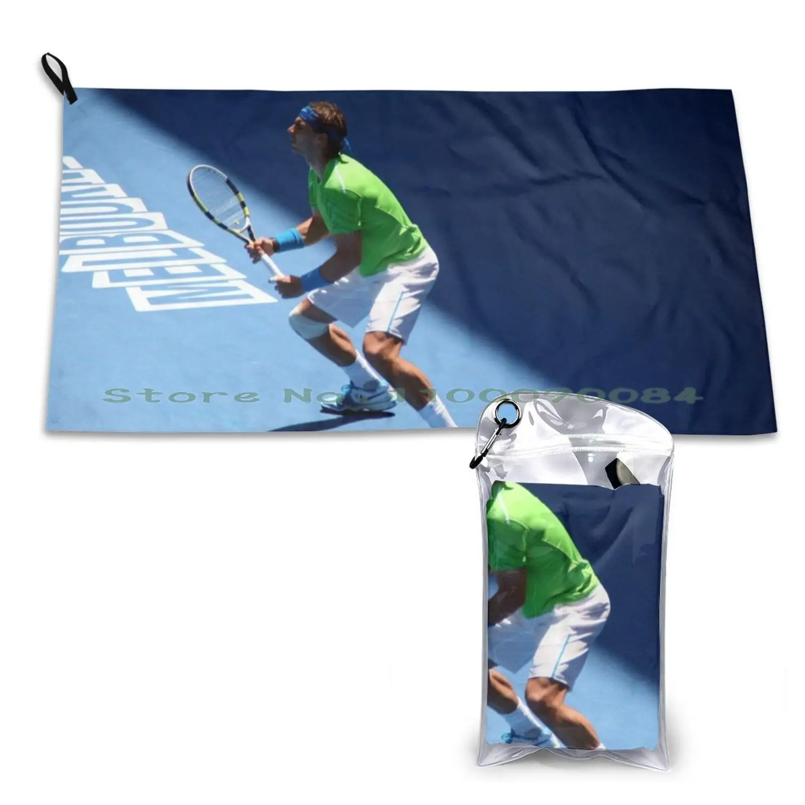 Rafael Nadal , Rafa , Roland Quick Dry Towel Gym Sports Bath Portable Grand Slam Us Open French Open King Of Clay Tennis Pro