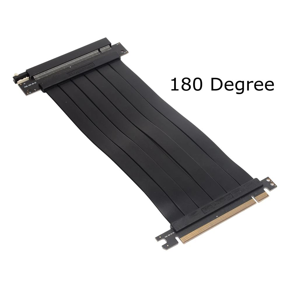 PCI-E 3.0 X16 to 16X Riser Cable for X99 Server Motherboard GPU Graphics Card Extension for RTX3060 RTX3060ti RTX3060 ETH Mining