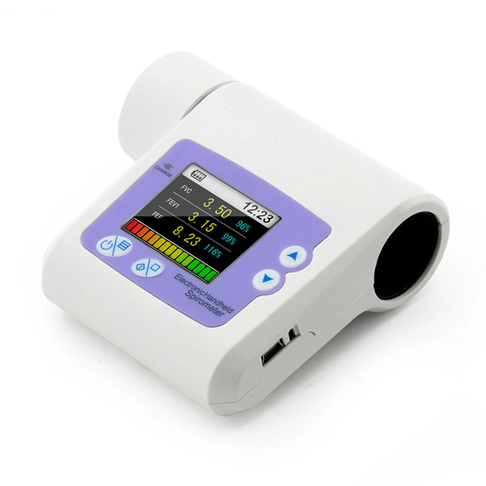 

CONTEC SP10 Spirometer Lung Breathing Diagnostic Vitalograph Spirometry Micro Incentive Volumetric System PEF FEV1 FEF