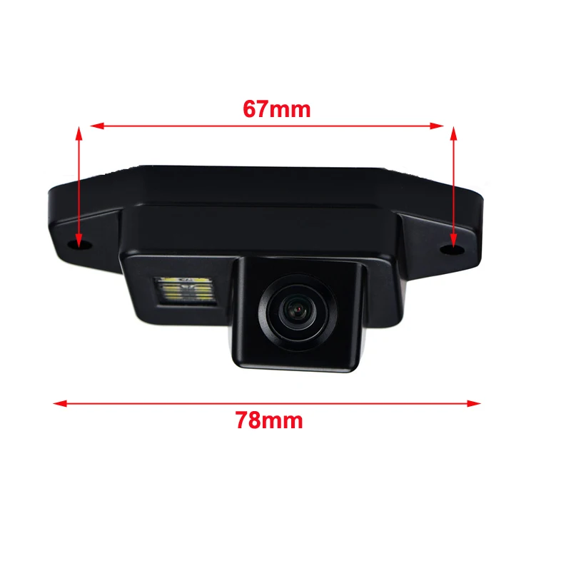 HD Car Rear View Backup CCD Camera for Toyota Land Cruiser 120 Series Toyota Prado 2700 4000 2002-2009 Waterproof Night Vision