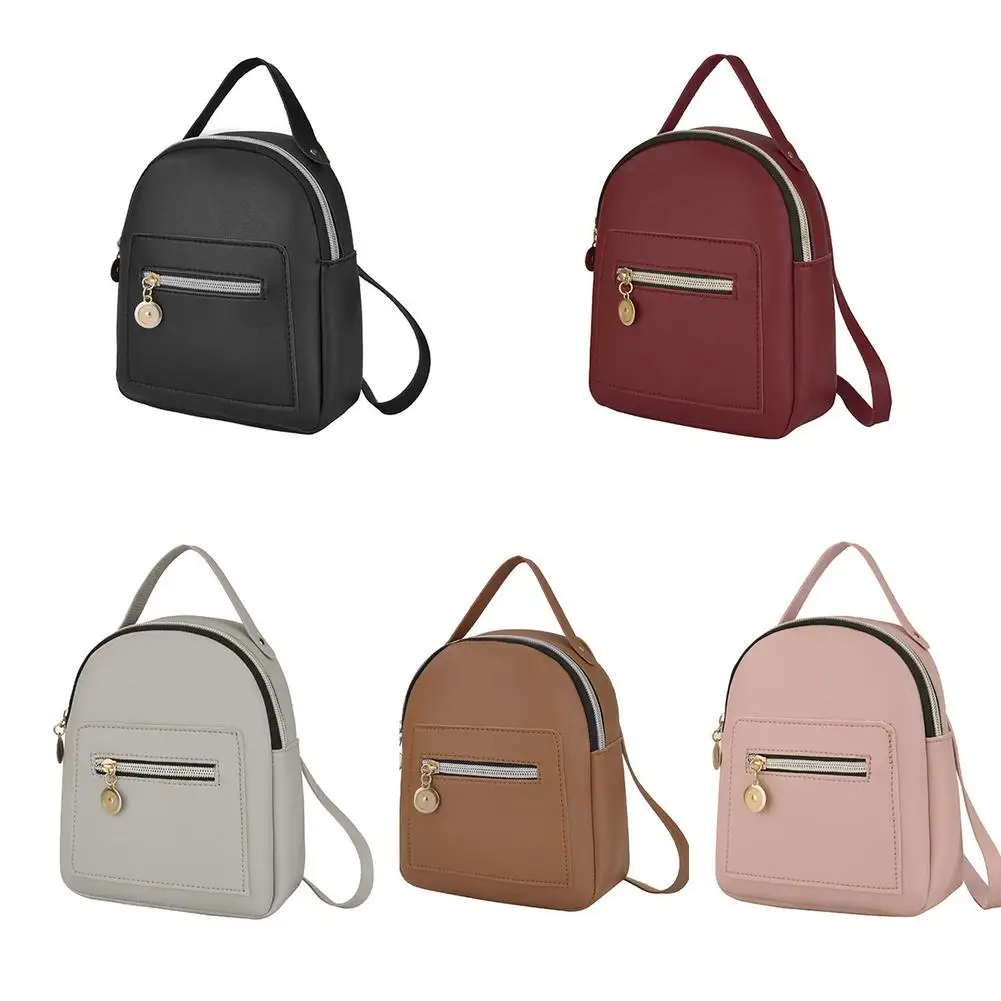 Women Backpack Female 2021 New Shoulder Bag Multi-purpose Casual Fashion Ladies Small Backpack Travel Bag For Girls Backpack PU