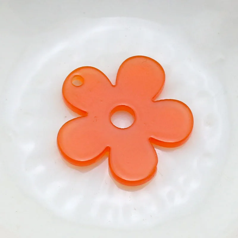 10Pcs Colorful Flower Resin Charms Patch For Jewelry Findings Making Cute lovely Pendant Diy Earing Keychain Accessory P158