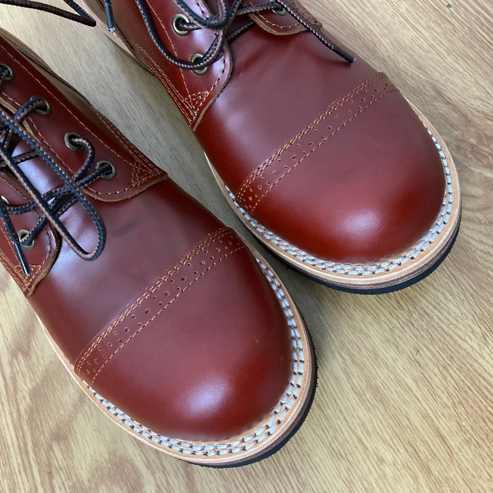 XW400 RockCanRoll Super Quality Size 35-52 Handmade Goodyear Welted Durable Italian Cowhide Boots Custom Made Available