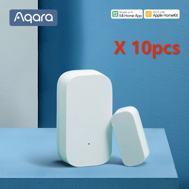 

Датчик двери Aqara Zigbee, Беспроводной сенсор для окон и дверей, работает с приложением Mi Home для умного дома Xiaomi mijia