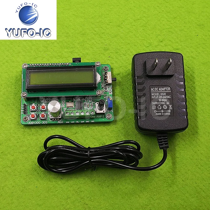 Free Ship 1pcs Udb1002s 2M DDS Signal Source Module Signal Generator With 60MHz Frequency Meter