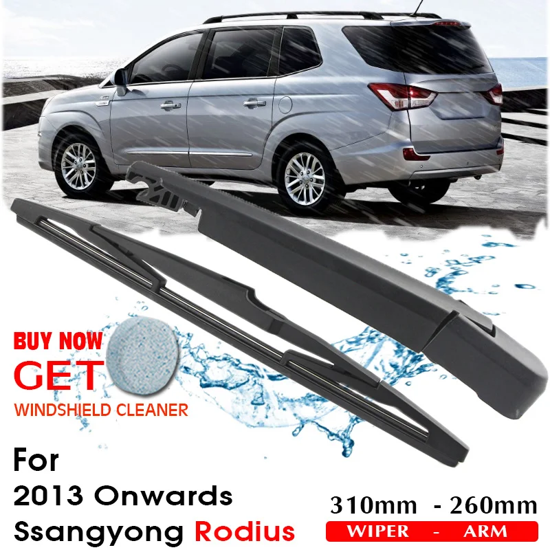 

Car Wiper Blade Rear Back Window Windscreen Windshield Wiper Auto Accessories For Ssangyong Rodius Hatchback 310mm 2013 Onwards