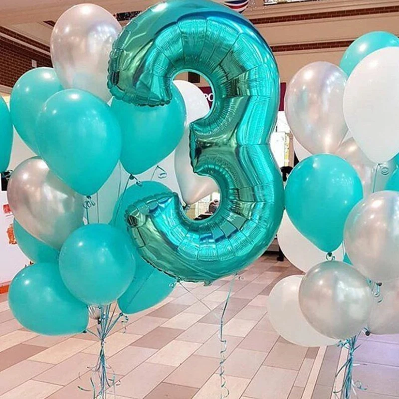 Giant Size 40inch Black Number Balloon 0-9 Large Number Helium Foil Balloons Baby Shower Birthday Party Wedding Party Balony