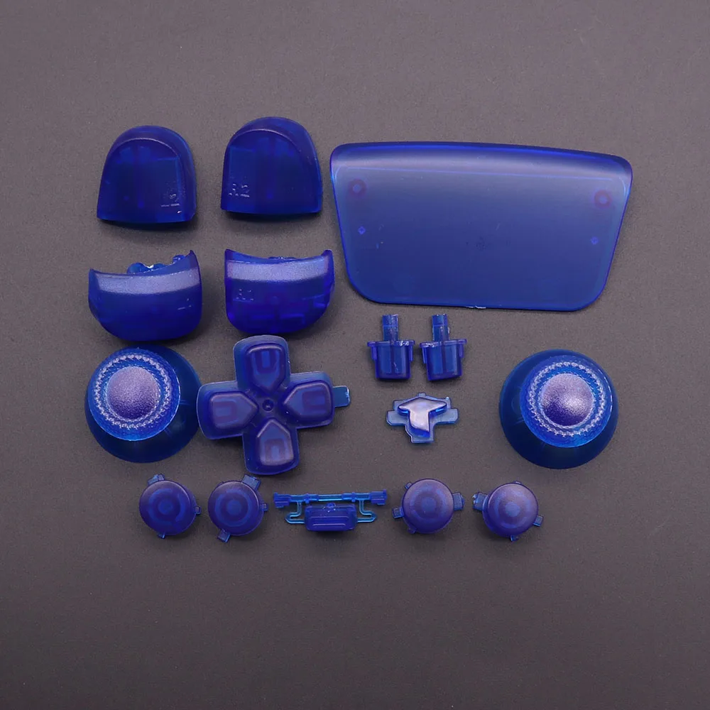 1 مجموعة D-pad R1 L1 R2 L2 الاتجاه مفتاح ABXY أزرار مقبض المقود غطاء قبعات ل بلاي ستيشن 5 PS5 تحكم مجموعة كاملة زر