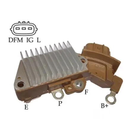 

NEW HNROCK REGULATOR 1332EA00 A-Circuit Voltage Set Point 14.5 V Soft Start 18 % LRC 5 sec Field Shorted Circuit Protection Unde