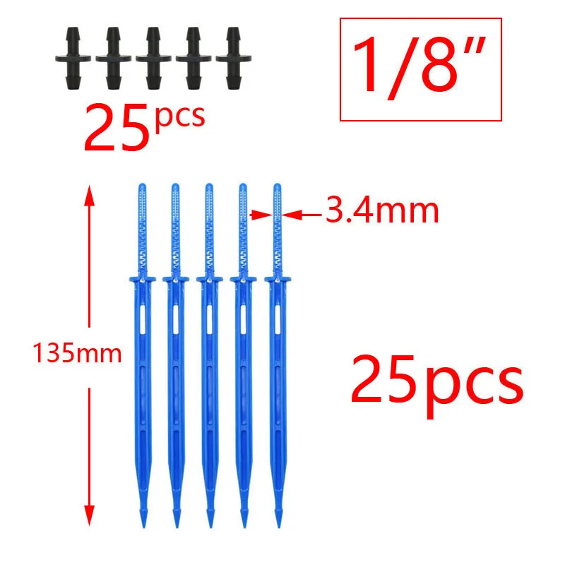 Goteros de flecha de 3/5mm, 4/7mm, 1/8 \