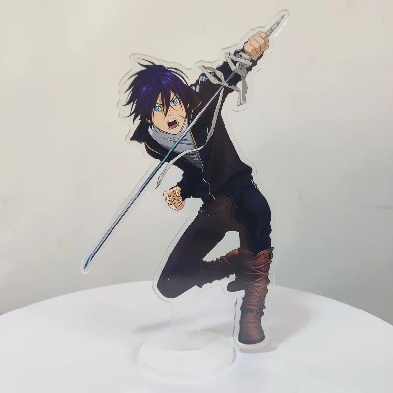 Noragami Cartoon Figure Acrylic Stands Model Double Sided Standing Sign Desktop Decor Xmas Gift Hot Sale Anime Fans Collection