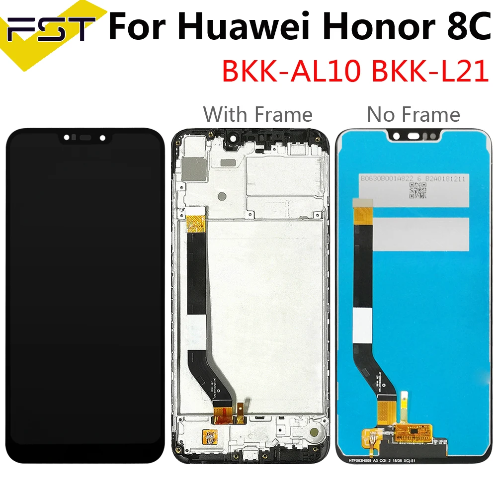 

6.26'' For Huawei Honor 8C LCD Screen Display With Touch Panel Digitizer Assembly Replacement For Honor Paly 8C LCD Display