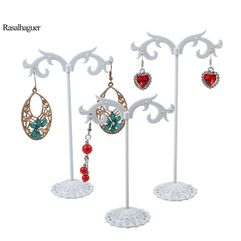 Metal Earring Holder Display Colors 3 pcs/Lot/5packs Jewelry Display Crystal Jewelry Earring Display Stand Wholesales