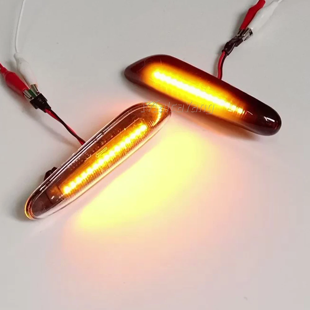 Dynamisches LED-Blinklicht Seitenmarkierungsleuchte für BMW E60 E61 E90 E91 E87 E81 E83 E84 E88 E92 E93 E82 E46 1 3 5 Serie X1 X3 2004 – Detail 11