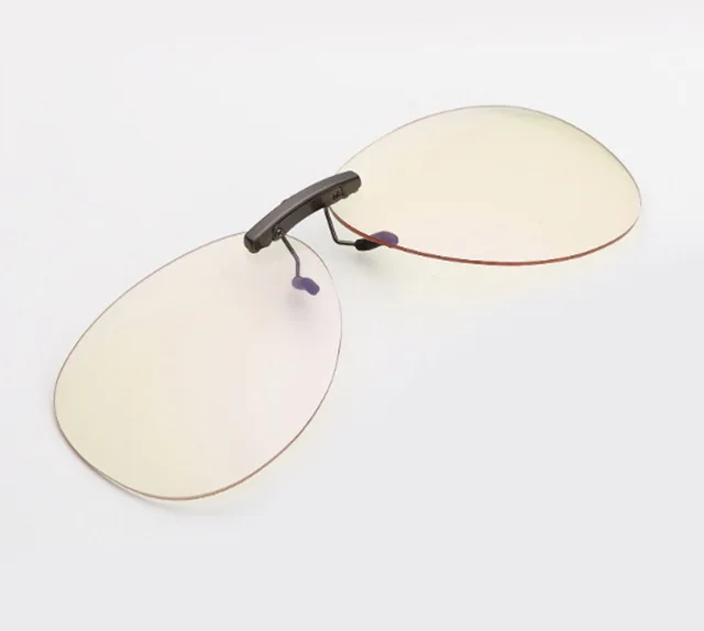 New Unisex Eyeglasses Clip-On Clip Lens For Light Anti Blue Ray Computer Phone Game TV Working Eyewear Glasses UV400